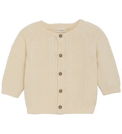 Fixoni Cardigan - Strik - Eggnog
