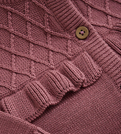 Fixoni Cardigan - Strik - Wistful Mauve