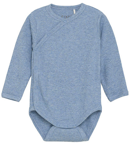 Fixoni Slå-om Body l/æ - Rib -  Rain Washed Melange
