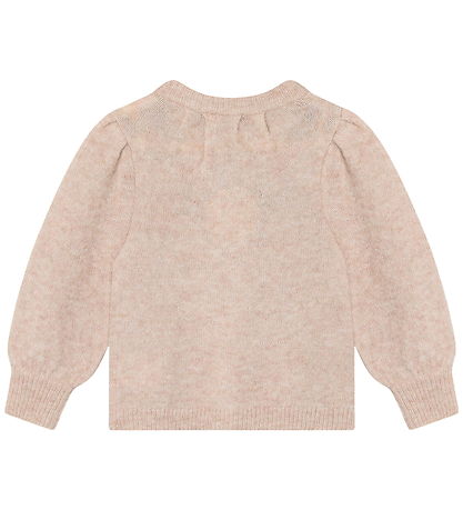 Fliink Cardigan - Strik - Uld/Nylon - Star - Peach Whip