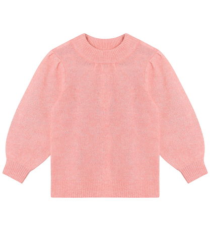 Fliink Bluse - Uld/Nylon - Strik - Star - Candy Pink