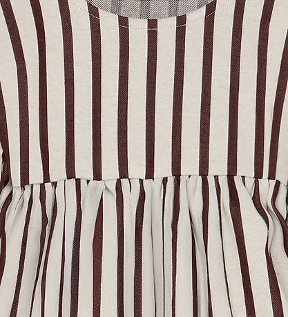 Fliink Bluse - Elly - 3/4 - Sandshell Stripe