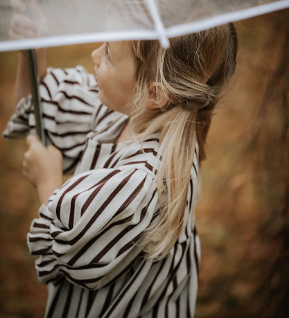 Fliink Bluse - Elly - 3/4 - Sandshell Stripe