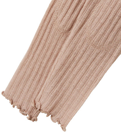Name It Leggings - Uld - Rib - NmfWossa - Shadow Gray