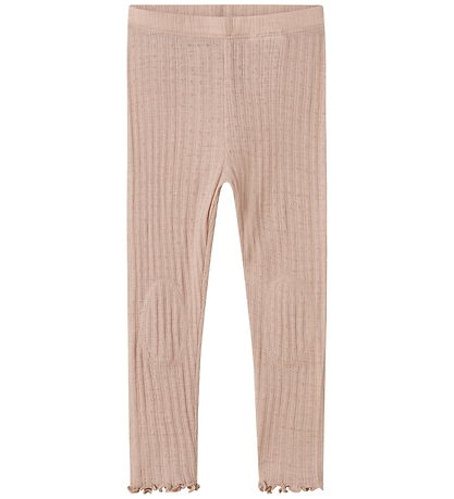 Name It Leggings - Uld - Rib - NmfWossa - Shadow Gray