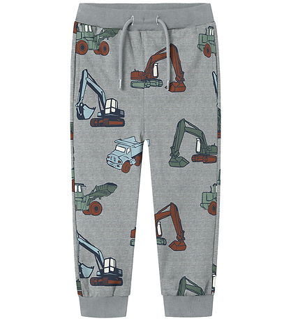 Name It Sweatpants - NmmNenean - Grey Melange