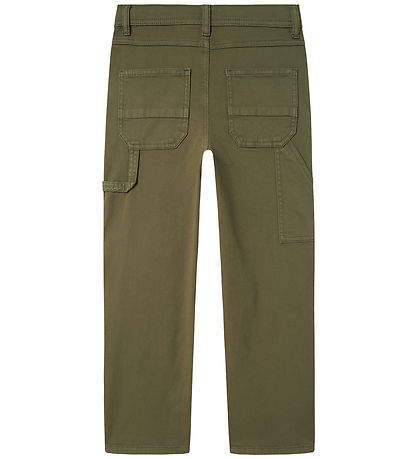 Name It Bukser - Noos - NkmRyan - Deep Lichen Green
