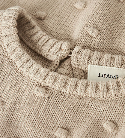 Lil' Atelier Bluse - Strik - NmnGable - Oxford Tan
