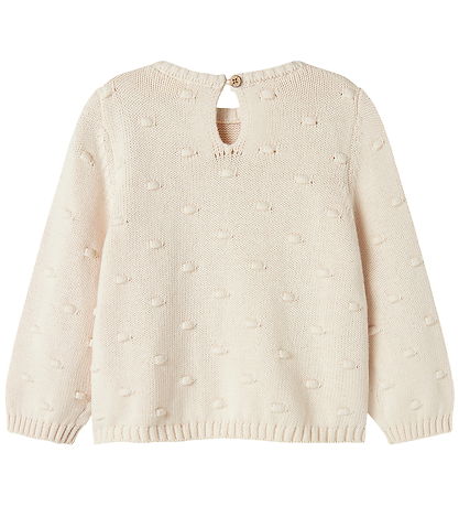Lil' Atelier Bluse - Strik - NmnGable - Pastel Parchment