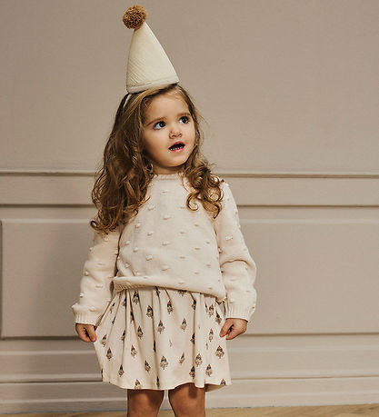 Lil' Atelier Bluse - Strik - NmnGable - Pastel Parchment