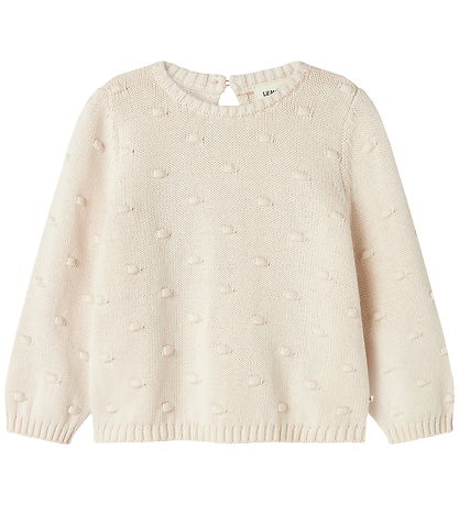 Lil' Atelier Bluse - Strik - NmnGable - Pastel Parchment