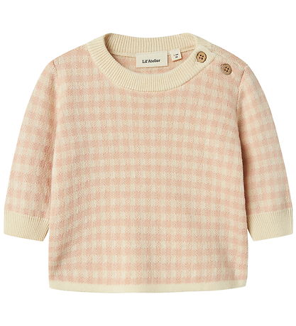 Lil' Atelier Bluse - Strik - NbfNadie - Cameo Rose