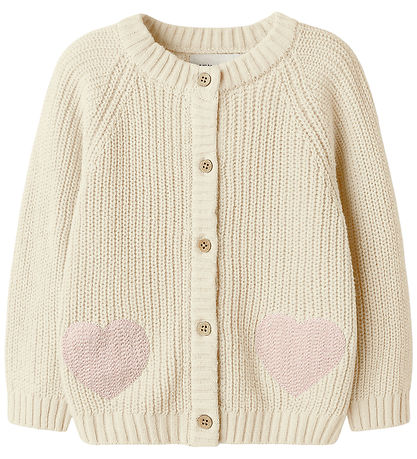 Lil' Atelier Cardigan - Strik - NmfEmlen - Turtledove