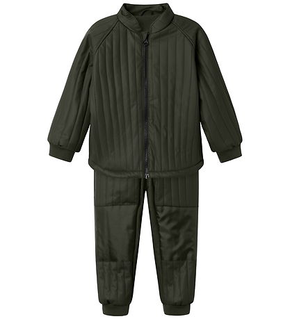 Name It Regnsæt - Quilt - NmmMud - Rosin