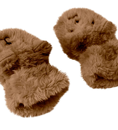 Name It Sæt - Hue/Luffer - Teddy - NbnMatuta - Toasted Coconut