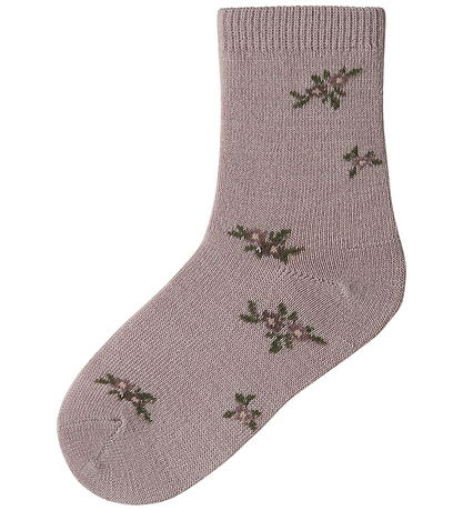 Name It Strømper - NmfWak - 4-pak - Shadow Gray