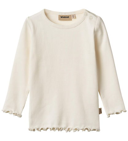 Wheat Bluse - Rib - 2-pak - Ida - Rose Powder