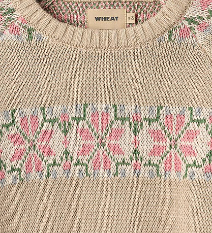 Wheat Bluse - Strik - Alberte - Warm Sand