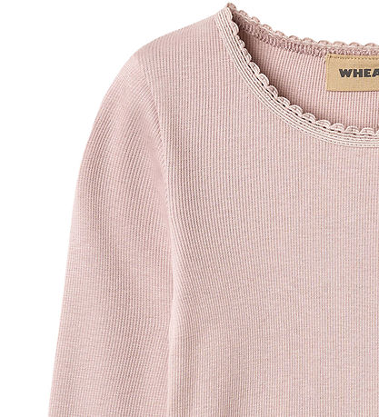 Wheat Bluse - Rib - Reese - Soft Lilac