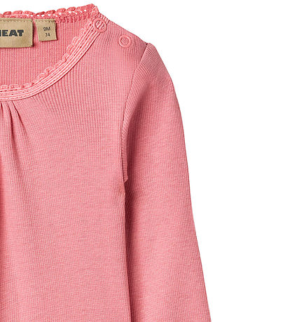 Wheat Body l/æ - Rib - Lotta - Soft Pink