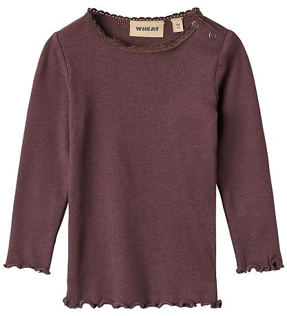Wheat Bluse - Rib - Reese - Fudge
