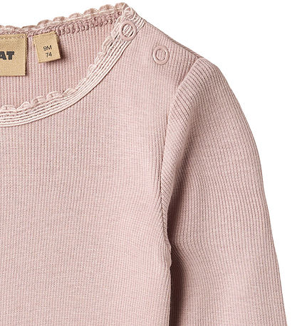 Wheat Bluse - Rib - Reese - Soft Lilac
