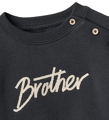 Wheat Sweatshirt - Sander - Navy/Brother