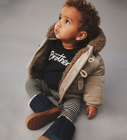 Wheat Sweatshirt - Sander - Navy/Brother