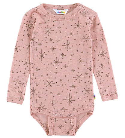 Joha Body l/æ - Uld - Rosa m. Stjerner