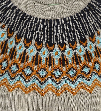 FUB Bluse - Strik - Uld - Oat Melange
