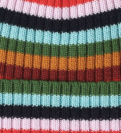 FUB Hue - Strik - Uld - Rib - Multi Stripe