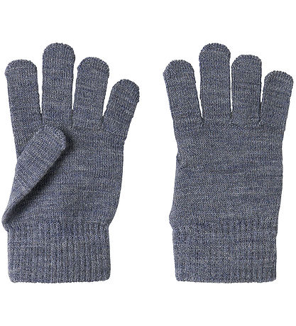 Name It Handsker - Uld - NkmWholla - Folkstone Gray
