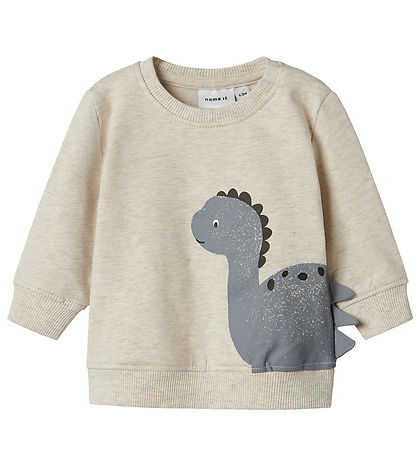Name It Sweatshirt - NbmNixen - Peyote Melange