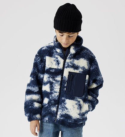 Name It Fleecejakke - NkmMilou - Navy Blazer