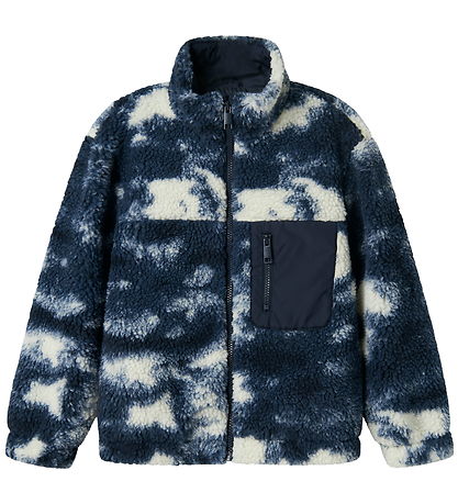 Name It Fleecejakke - NkmMilou - Navy Blazer
