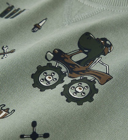 Name It Sweatshirt - NmmVimo - Jadeite/Dino Racing