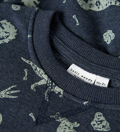 Name It Sweatshirt - NmmVimo - Navy Blazer/Dino World