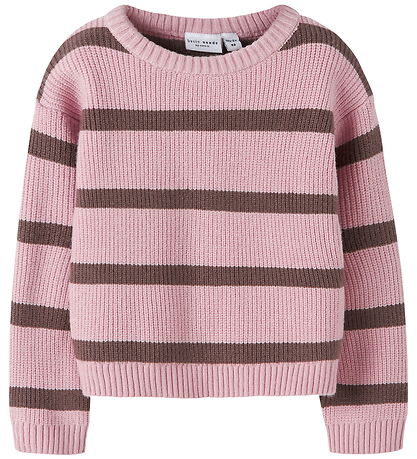 Name It Bluse - Strik - NmfVanilla - Burnished Lilac/W. Pepperc