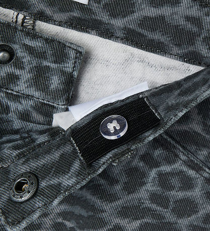 Name It Bukser - Denim - NmfBella - Night Owl/Grey Leopard