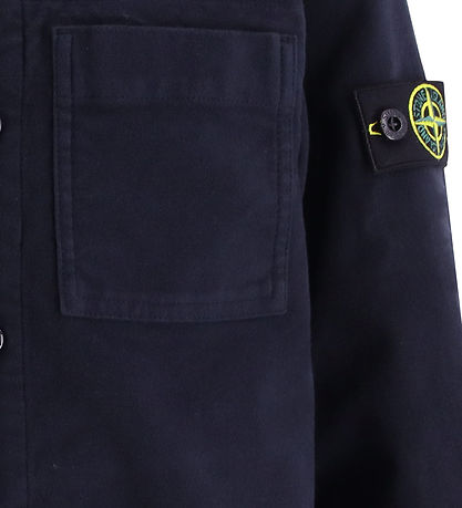 Stone Island Jakke - Overshirt - Navy Blue