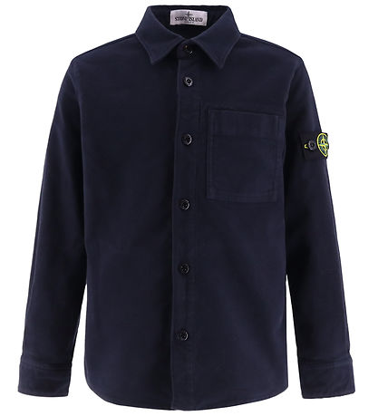 Stone Island Jakke - Overshirt - Navy Blue