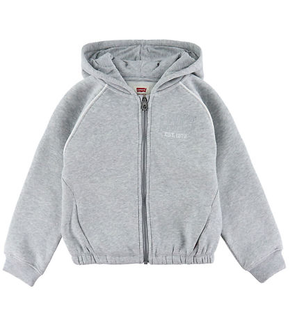 Levis Cardigan m. Hætte - Meet And Greet - Gray Heather