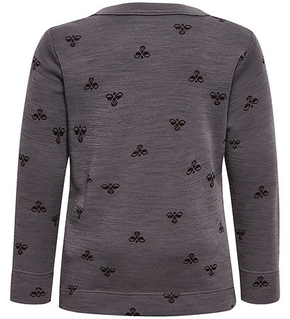 Hummel Bluse - HmlMini - Uld - Charcoal Grey