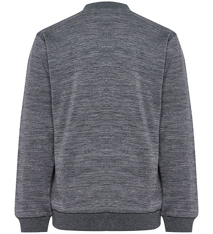Hummel Cardigan - HmlJr - Uld - Dark Grey Melange