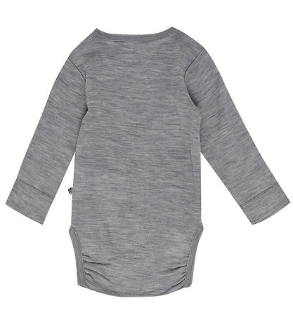 Hummel Body l/æ - HmlMini - Uld - Rib - Grey Melange