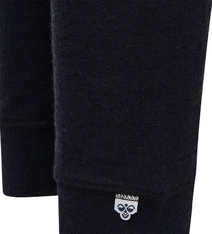 Hummel Leggings - HmlJr - Uld - Rib - Black