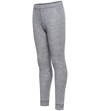 Hummel Leggings - HmlJr - Uld - Rib - Grey Melange
