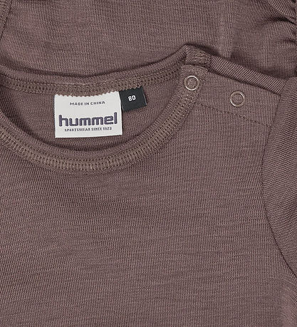 Hummel Body l/æ - HmlMini - Uld - Rib - Twilight Mauve
