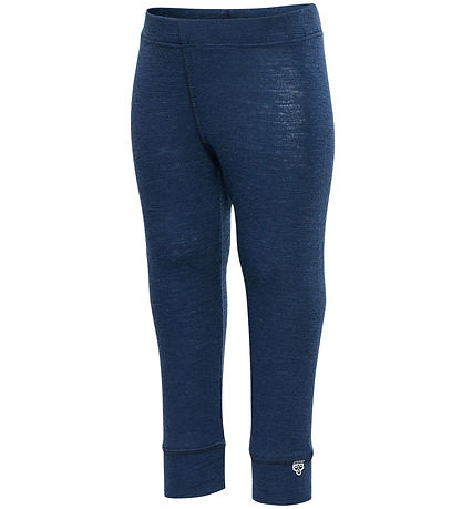 Hummel Leggings - HmlMini - Uld - Rib - Dress Blues