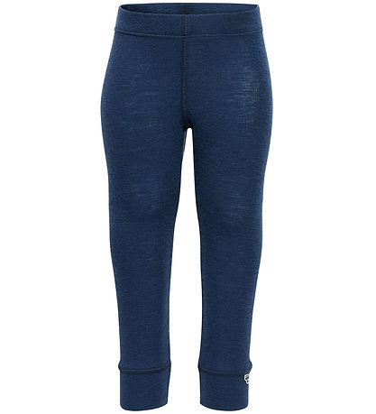 Hummel Leggings - HmlMini - Uld - Rib - Dress Blues